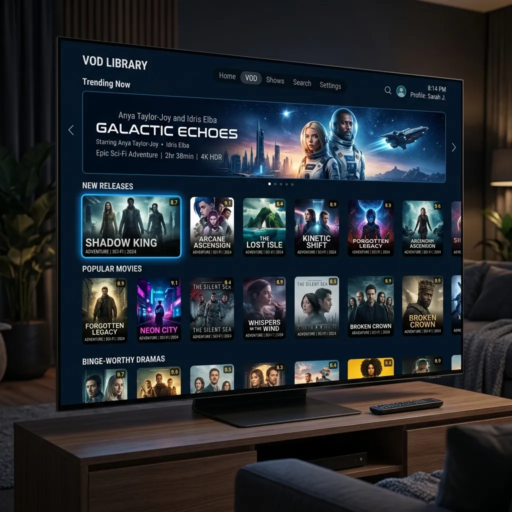 Korean TV VOD - Movies and shows on demand